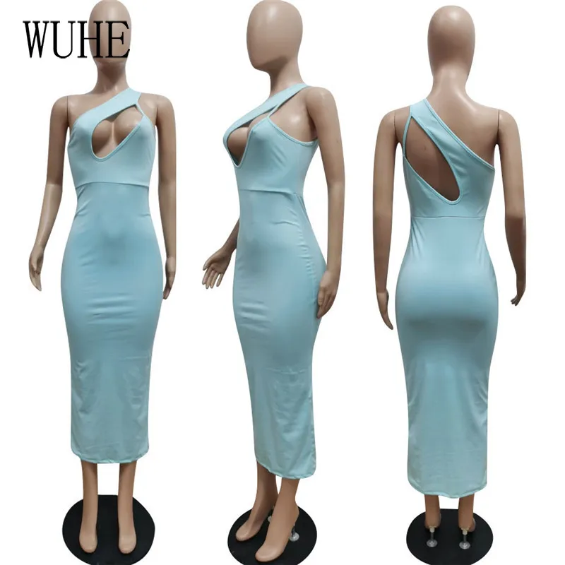 WUHE Elegant Women Dresses Package Hip Skinny Oblique Shoulder Strapless Hollow Out Backless Party Club Casual Summer Dress
WUHE Elegant Women Dresses Package Hip Skinny Oblique Shoulder Strapless Hollow Out Backless Party Club Casual Summer Dress