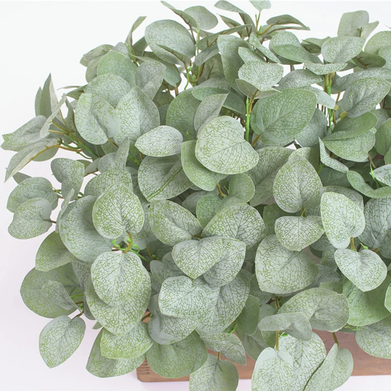 Artificial Plant Eucalyptus Leaves Plastic Green Plants Fake Eucalyptus Leaves DIY Home Wedding Forest Style Decorations
Artificial Plant Eucalyptus Leaves Plastic Green Plants Fake Eucalyptus Leaves DIY Home Wedding Forest Style Decorations