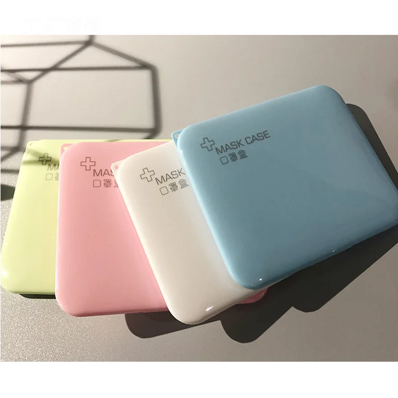 KN95 Dust Mask Box Plastic Storage Box Student Portable Mask Temporary Storage Folder
KN95 Dust Mask Box Plastic Storage Box Student Portable Mask Temporary Storage Folder
