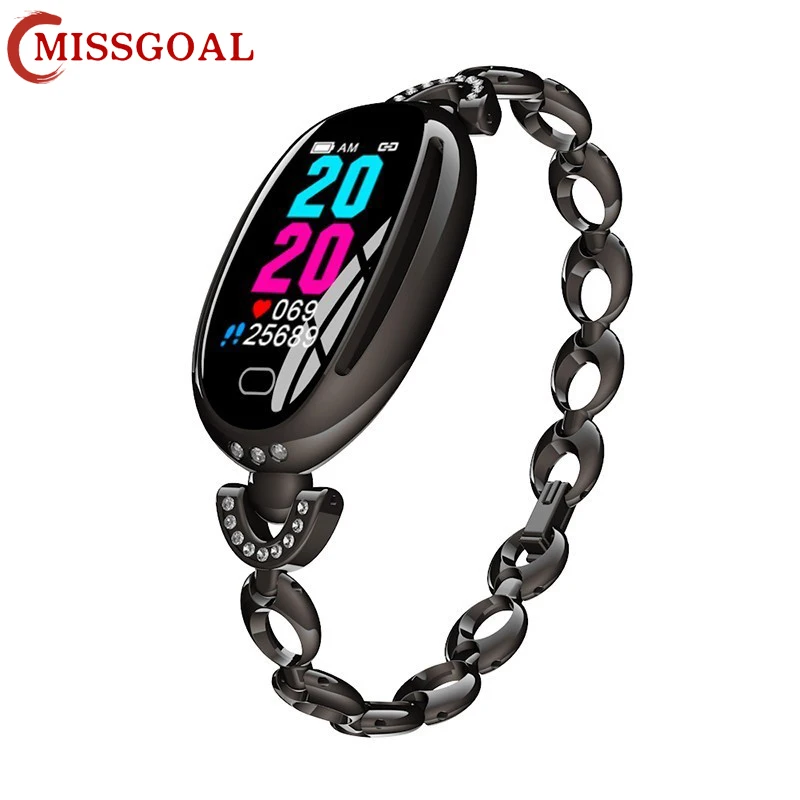 Missgoal E68 Women Smart Watch Diamond Bracelet Heart Rate Sleep Monitoring Calorie Smart Electronic Clock For Girls Gift
Missgoal E68 Women Smart Watch Diamond Bracelet Heart Rate Sleep Monitoring Calorie Smart Electronic Clock For Girls Gift