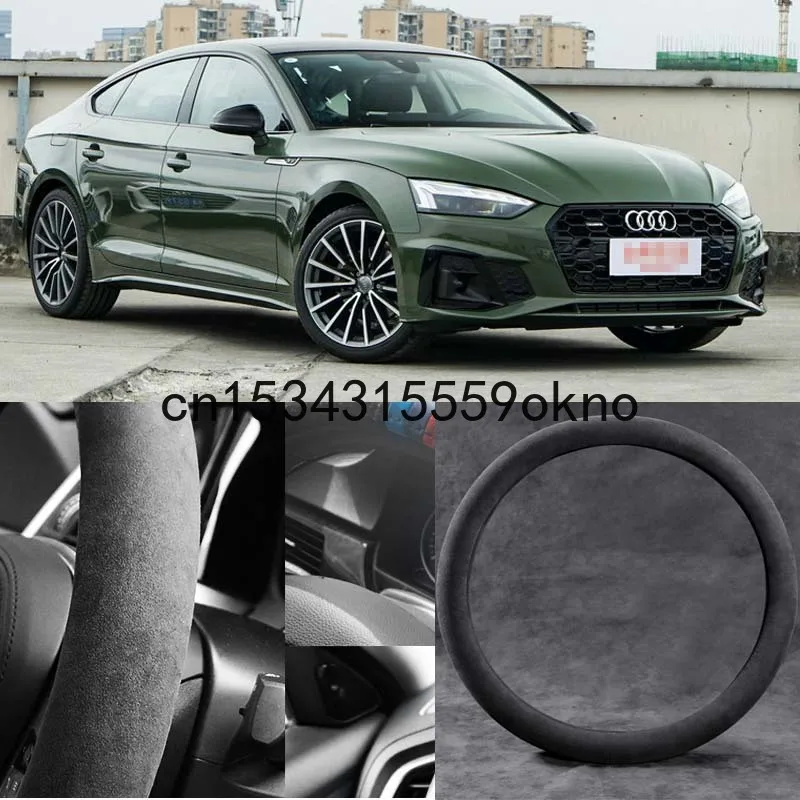 For Audi A5 Circular D Type Black Alcantara Suede Car Steering Wheel Cover Car Accessories
For Audi A5 Circular D Type Black Alcantara Suede Car Steering Wheel Cover Car Accessories