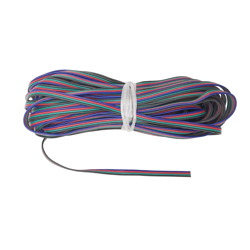 10 м, 20 м, 4 контакта, 22AWG, светодиодный удлинитель для RGB 5050 3528 Strip
10 м, 20 м, 4 контакта, 22AWG, светодиодный удлинитель для RGB 5050 3528 Strip