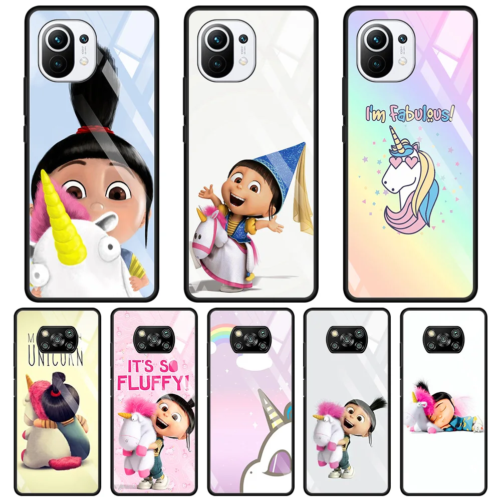 Glass Case For Xiaomi Poco X3 NFC M2 F2 Pro Cover For MI 11Ultra 11 10 10T Lite 9T CC9E CC9 Note 10 Little Girl My Unicorn Agnes
Glass Case For Xiaomi Poco X3 NFC M2 F2 Pro Cover For MI 11Ultra 11 10 10T Lite 9T CC9E CC9 Note 10 Little Girl My Unicorn Agnes