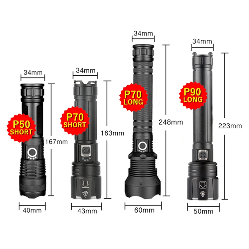 4Core XHP90/XHP70 USB Charging Most Powerful LED Flashlight 26650 Zoomable Tactical Torch Lantern Hunting Lamp Hand Lights
4Core XHP90/XHP70 USB Charging Most Powerful LED Flashlight 26650 Zoomable Tactical Torch Lantern Hunting Lamp Hand Lights
