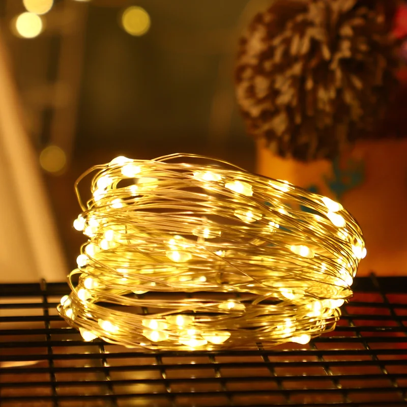 Fairy lights Led Garland Silver Wire String Light USB Outdoor Garden Decor Christmas Lights Outdoor Wedding Decor New Year 2022
Fairy lights Led Garland Silver Wire String Light USB Outdoor Garden Decor Christmas Lights Outdoor Wedding Decor New Year 2022