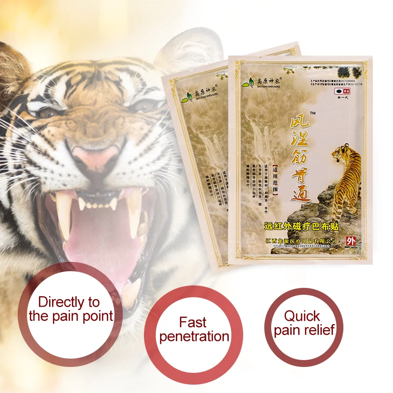 8Pcs Tiger Balm Pain Relif Patch Arthritis Joint Back Ache Relieve Sticker Medical Plaster Rheumatoid Arthritis Pain killer Pad
8Pcs Tiger Balm Pain Relif Patch Arthritis Joint Back Ache Relieve Sticker Medical Plaster Rheumatoid Arthritis Pain killer Pad