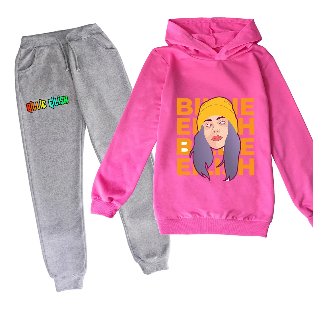 New Cartoon Hoodies+Pants Sets Billie Children Baby Girl Clothes Kids Sweatshirt Autumn Anime Printing Hooded Tops Clothing
New Cartoon Hoodies+Pants Sets Billie Children Baby Girl Clothes Kids Sweatshirt Autumn Anime Printing Hooded Tops Clothing