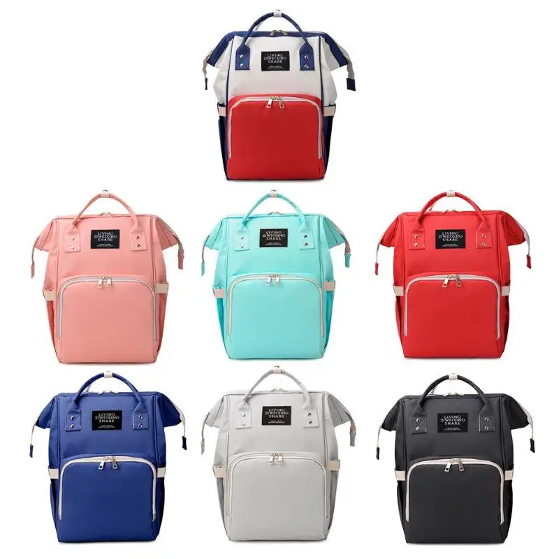Large Capacity Mummy Maternity Nappy Bag Outdoor Mom's Backpack Nursing Bag Mummy Travel Backpack Zippers Baby Care Bag
Large Capacity Mummy Maternity Nappy Bag Outdoor Mom's Backpack Nursing Bag Mummy Travel Backpack Zippers Baby Care Bag