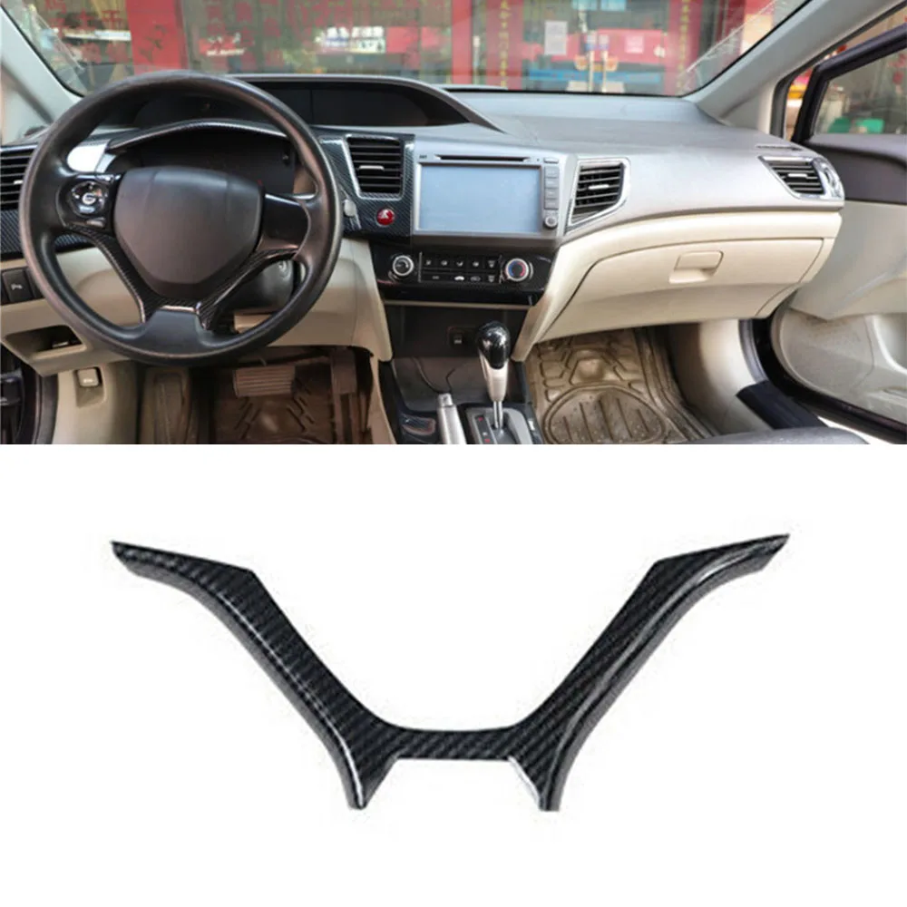 Carbon Fiber Steering Wheel Cover Cover Car ABS Accessory Parts Replacement Useful
Carbon Fiber Steering Wheel Cover Cover Car ABS Accessory Parts Replacement Useful