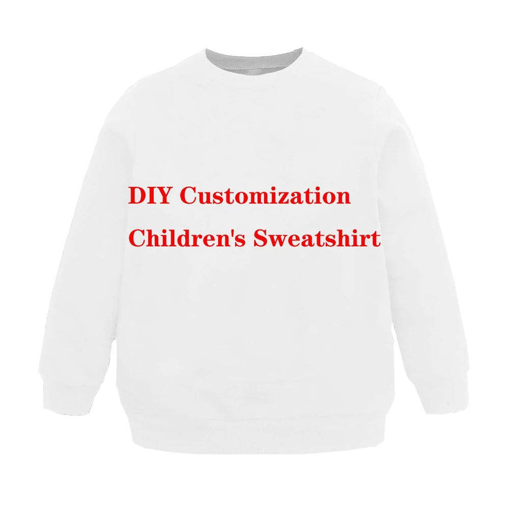 DIY Custom Kids Baby Hoodies Sweatshirts Long Sleeve Your Photo Logo Printed 3D Fashion Child Streetwear Pullover Drop Shipping
DIY Custom Kids Baby Hoodies Sweatshirts Long Sleeve Your Photo Logo Printed 3D Fashion Child Streetwear Pullover Drop Shipping