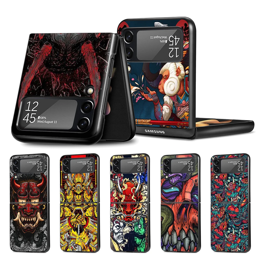 Cell Phone Case for Samsung Galaxy Z Flip3 5G Black Coque Z Flip 3 Hard PC Luxury Cover Zflip3 Funda Capa Samurai Demon Cool
Cell Phone Case for Samsung Galaxy Z Flip3 5G Black Coque Z Flip 3 Hard PC Luxury Cover Zflip3 Funda Capa Samurai Demon Cool