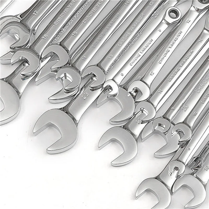11-15 мм набор метрических гаечных ключей с храповым механизмом зубчатое кольцо
