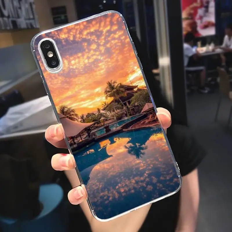 Sunset view of Bali Beach Phone Case Transparent for iPhone 6 7 8 11 12 s mini pro X XS XR MAX Plus
Sunset view of Bali Beach Phone Case Transparent for iPhone 6 7 8 11 12 s mini pro X XS XR MAX Plus