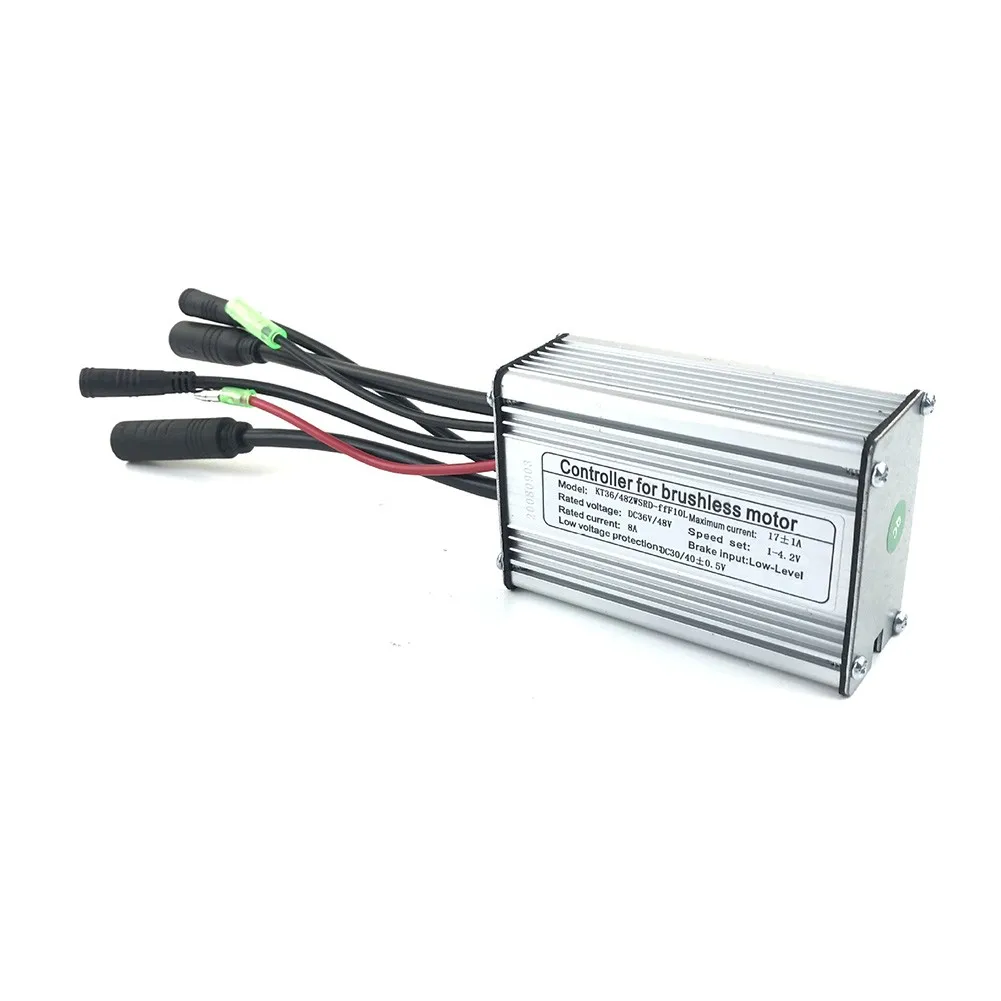 36/48V KT17A Ebike Waterproof Controller With Lightline For 250-350W Brushless Motor 6 Tube With Light Wire Square Wave Controll
36/48V KT17A Ebike Waterproof Controller With Lightline For 250-350W Brushless Motor 6 Tube With Light Wire Square Wave Controll