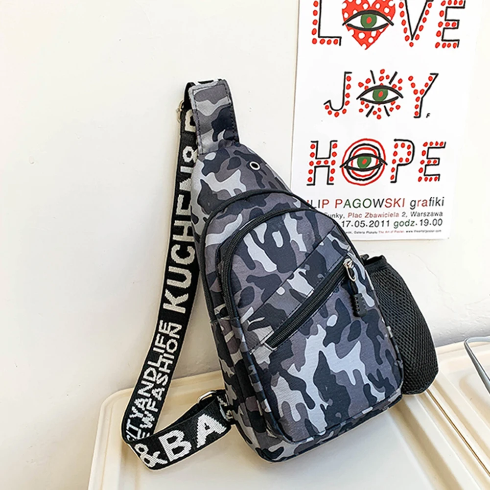 Fashion Camouflage Print Chest Bag Men Outdoor Crossbody Bags Male Casual Large Capacity Shoulder Bag Monedero Con Cremallera
Fashion Camouflage Print Chest Bag Men Outdoor Crossbody Bags Male Casual Large Capacity Shoulder Bag Monedero Con Cremallera