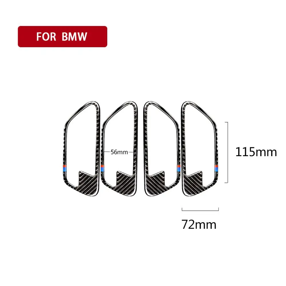For BMW F30 2013-2018 F34 2013-2017 Accessories Sticker Carbon Fiber Interior Trim Door Handle Frame Stickers
For BMW F30 2013-2018 F34 2013-2017 Accessories Sticker Carbon Fiber Interior Trim Door Handle Frame Stickers