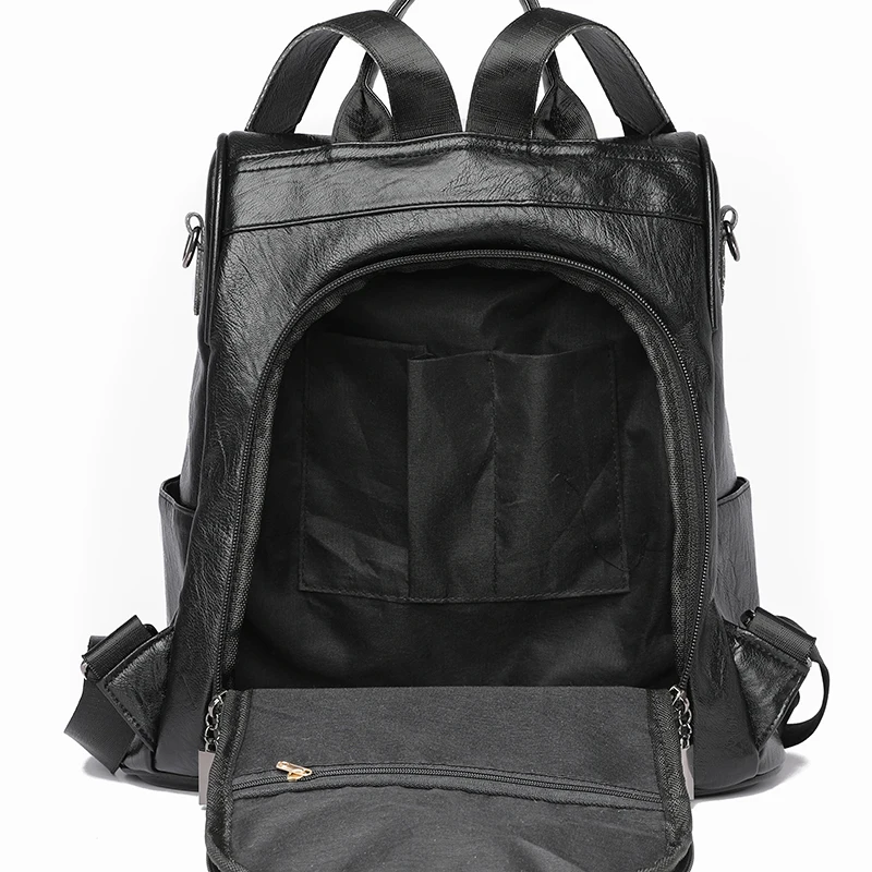 Vintage Backpacks for Women 2020 PU Leather Travel Backpack Large Capacity Designer Women's Backpack Big Bag Back Pack
Vintage Backpacks for Women 2020 PU Leather Travel Backpack Large Capacity Designer Women's Backpack Big Bag Back Pack