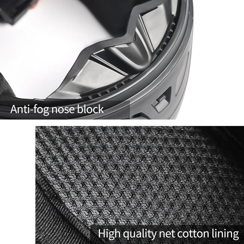 Motorcycle Helmet LED Taillights Full Face High Density ABS Sunshade Waterproof Motocross Electromobile Helmet
Motorcycle Helmet LED Taillights Full Face High Density ABS Sunshade Waterproof Motocross Electromobile Helmet