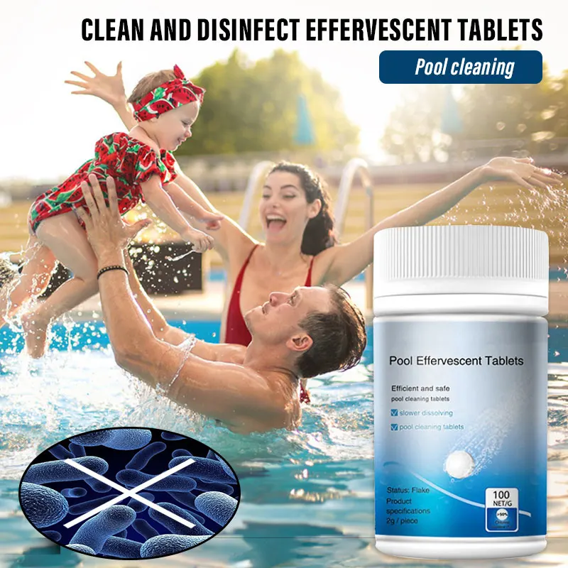 100 Pcs Pool Cleaning Tablets Multifunction Disinfection Swimming Pool Maintenance Tabletsfor Swimming Pool Tub SCVD889
100 Pcs Pool Cleaning Tablets Multifunction Disinfection Swimming Pool Maintenance Tabletsfor Swimming Pool Tub SCVD889
