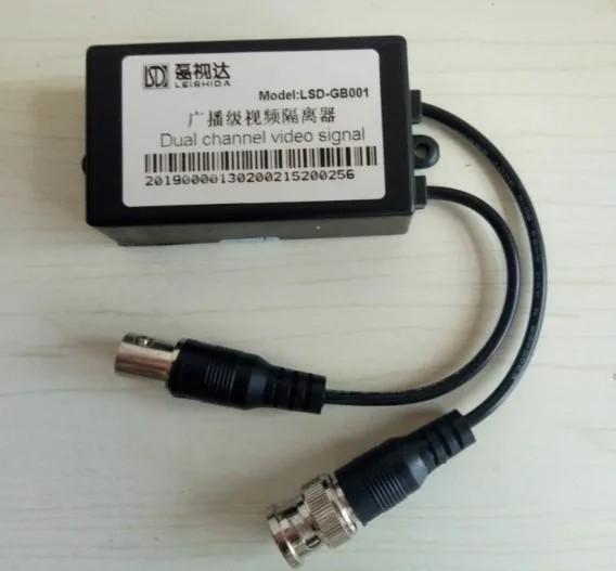 Video Isolator Industrial Grade Video Signal Filter Monitoring Strong Current Snowflake Elimination Anti-jamming Device GB001V
Video Isolator Industrial Grade Video Signal Filter Monitoring Strong Current Snowflake Elimination Anti-jamming Device GB001V