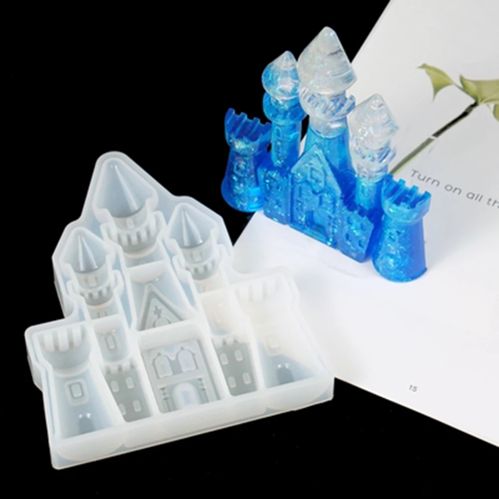 1pcs Castle Shape Mirror Silicone Mold Crafts For Christmas Festivals DIY Jewelry Accessories Making Resin Mould Tools
1pcs Castle Shape Mirror Silicone Mold Crafts For Christmas Festivals DIY Jewelry Accessories Making Resin Mould Tools