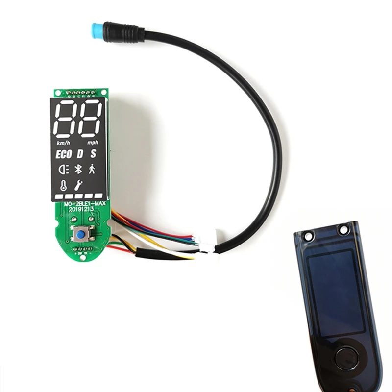 Replacement Dashboard BT Circuit Board for NINEBOT MAX G30 Electric Scooter Accessories with Cover
Replacement Dashboard BT Circuit Board for NINEBOT MAX G30 Electric Scooter Accessories with Cover
