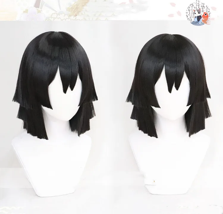 Anime Demon Slayer: Kimetsu no Yaiba Iguro Obanai Cosplay Wigs Black Heat Resistant Synthetic Hair Wig + Wig Cap
Anime Demon Slayer: Kimetsu no Yaiba Iguro Obanai Cosplay Wigs Black Heat Resistant Synthetic Hair Wig + Wig Cap