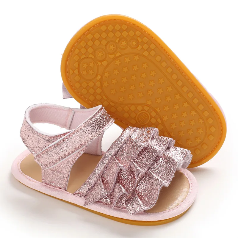 2020 Summer New Baby Girls Sandals Fashion Folds Princess Girls Flats Shoes Soft Sole Baby First Walkers Baby Summer Shoes
2020 Summer New Baby Girls Sandals Fashion Folds Princess Girls Flats Shoes Soft Sole Baby First Walkers Baby Summer Shoes