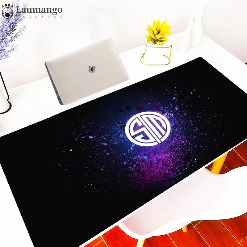 TSM Logo mouse pad Large 900x400 Anime Table Carpet Keyboard printing gamer gaming accessories desk mat speed CS GO LOL Mousepad
TSM Logo mouse pad Large 900x400 Anime Table Carpet Keyboard printing gamer gaming accessories desk mat speed CS GO LOL Mousepad