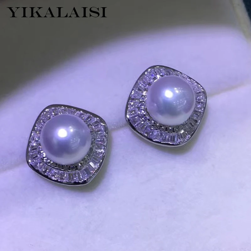 Серьги женские из натурального пресноводного жемчужина YIKALAISI 925, ювелирные изделия из чистого серебра, 9-10 мм, сплюснутая жемчужина
Серьги женские из натурального пресноводного жемчужина YIKALAISI 925, ювелирные изделия из чистого серебра, 9-10 мм, сплюснутая жемчужина