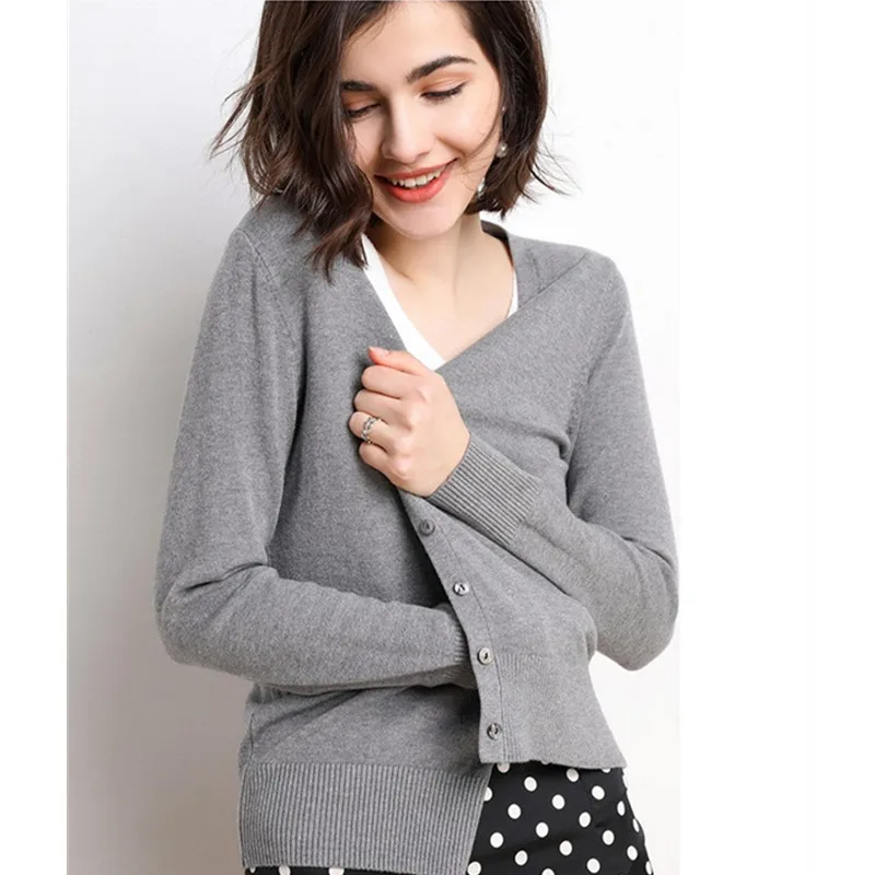 Woman 2021 V-Neck Cardigan Femme Sweater Autumn Button Sweaters Jersey Mujer Women Sueters De Mujer Long Sleeve Tops Knitted
Woman 2021 V-Neck Cardigan Femme Sweater Autumn Button Sweaters Jersey Mujer Women Sueters De Mujer Long Sleeve Tops Knitted