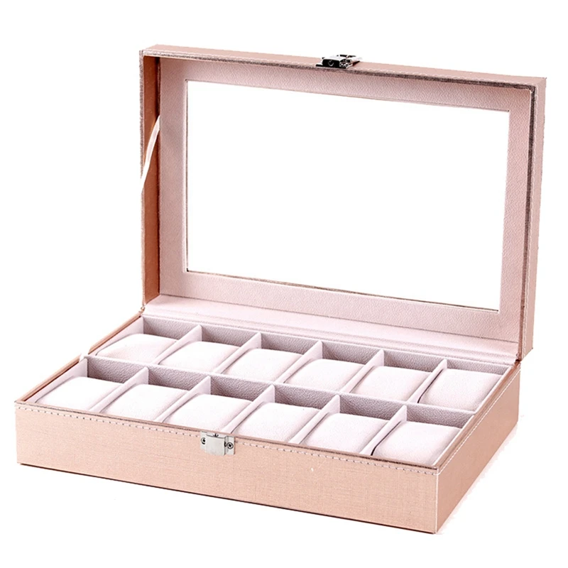 2 Pcs Special Case for Women Girl Friend Wrist Watches Box Storage Collect Pu Leather Cabinet Gift 6 Slots & 12 Slots
2 Pcs Special Case for Women Girl Friend Wrist Watches Box Storage Collect Pu Leather Cabinet Gift 6 Slots & 12 Slots