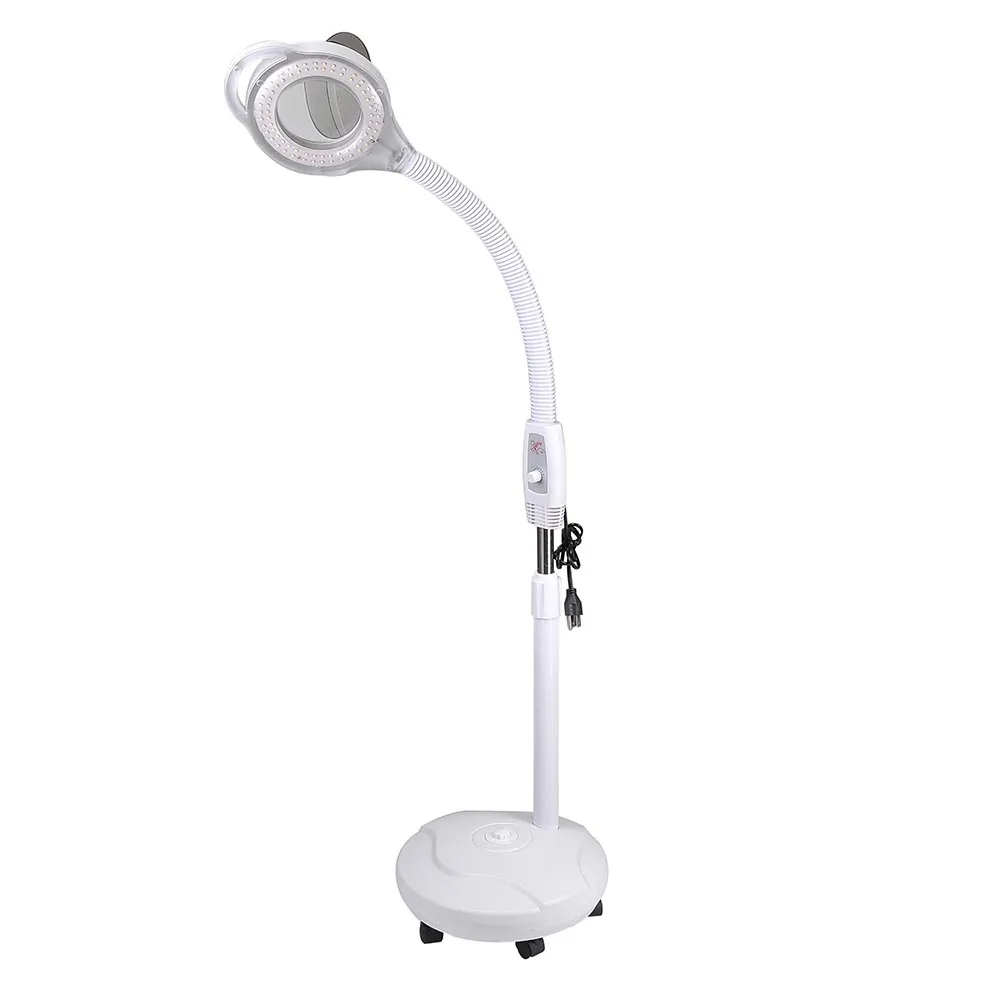 5x Diopter LED Magnifying Floor Stand Lamp Glass Lens Facial Gooseneck Magnifier Cold Light LED Light for Tattoo Grafting Beauty
5x Diopter LED Magnifying Floor Stand Lamp Glass Lens Facial Gooseneck Magnifier Cold Light LED Light for Tattoo Grafting Beauty
