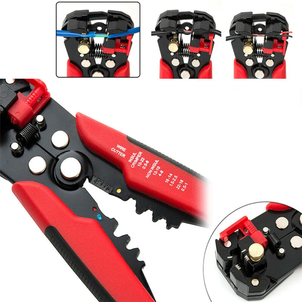 Professional Automatic Wire Striper Cutter Stripper Crimper Pliers Electric Tool Hand Crimpers Strippers 1*Automatic Wire Stripp
Professional Automatic Wire Striper Cutter Stripper Crimper Pliers Electric Tool Hand Crimpers Strippers 1*Automatic Wire Stripp