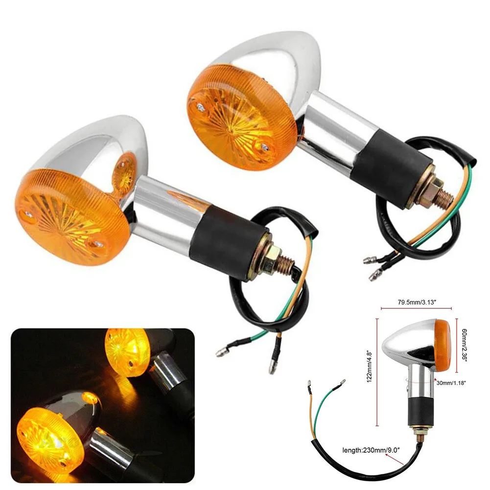 2pcs For Suzuki And Kawasaki Honda Shadow VT 750 1100 VTX 1300 1800 C Motorcycle Turn Signal Lights Indicator Light
2pcs For Suzuki And Kawasaki Honda Shadow VT 750 1100 VTX 1300 1800 C Motorcycle Turn Signal Lights Indicator Light