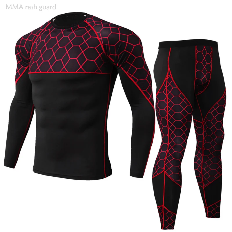 Autumn Winter Fitness New Men's Clothing Thermal Shirt Pants Warm Tracksuit 2-pc/Set Hot selling Compression Tights Leggings
Autumn Winter Fitness New Men's Clothing Thermal Shirt Pants Warm Tracksuit 2-pc/Set Hot selling Compression Tights Leggings