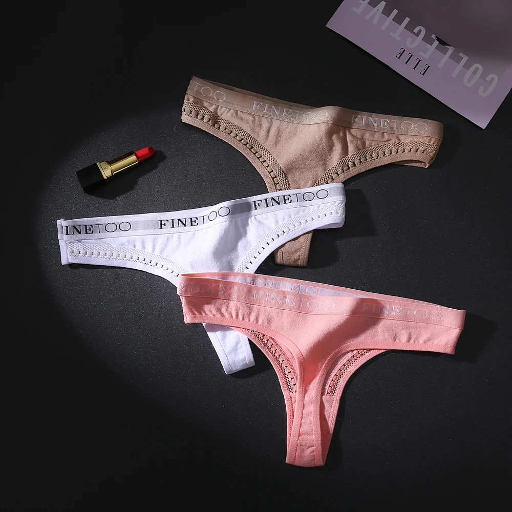 3Pcs Women's Cotton G-String Hollow Out Thongs Panties String Underwear Women Briefs Sexy Lingerie Pants Intimate Ladies Letter
3Pcs Women's Cotton G-String Hollow Out Thongs Panties String Underwear Women Briefs Sexy Lingerie Pants Intimate Ladies Letter