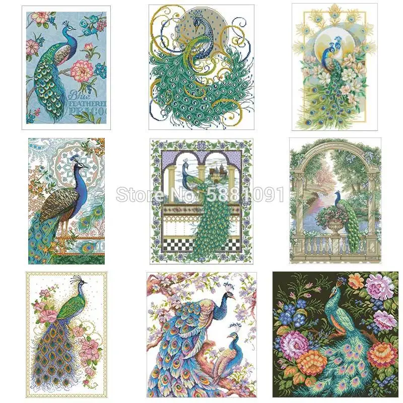 Beautiful peacock patterns Counted Cross Stitch 11CT 14CT 18CT DIY Cross Stitch Kits Embroidery Needlework Sets home decor
Beautiful peacock patterns Counted Cross Stitch 11CT 14CT 18CT DIY Cross Stitch Kits Embroidery Needlework Sets home decor
