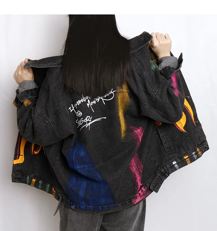 2020 Hand Paint Flame Jeans Jacket Men Street Denim Men's Jackets New Fashion Jacket for Men
2020 Hand Paint Flame Jeans Jacket Men Street Denim Men's Jackets New Fashion Jacket for Men