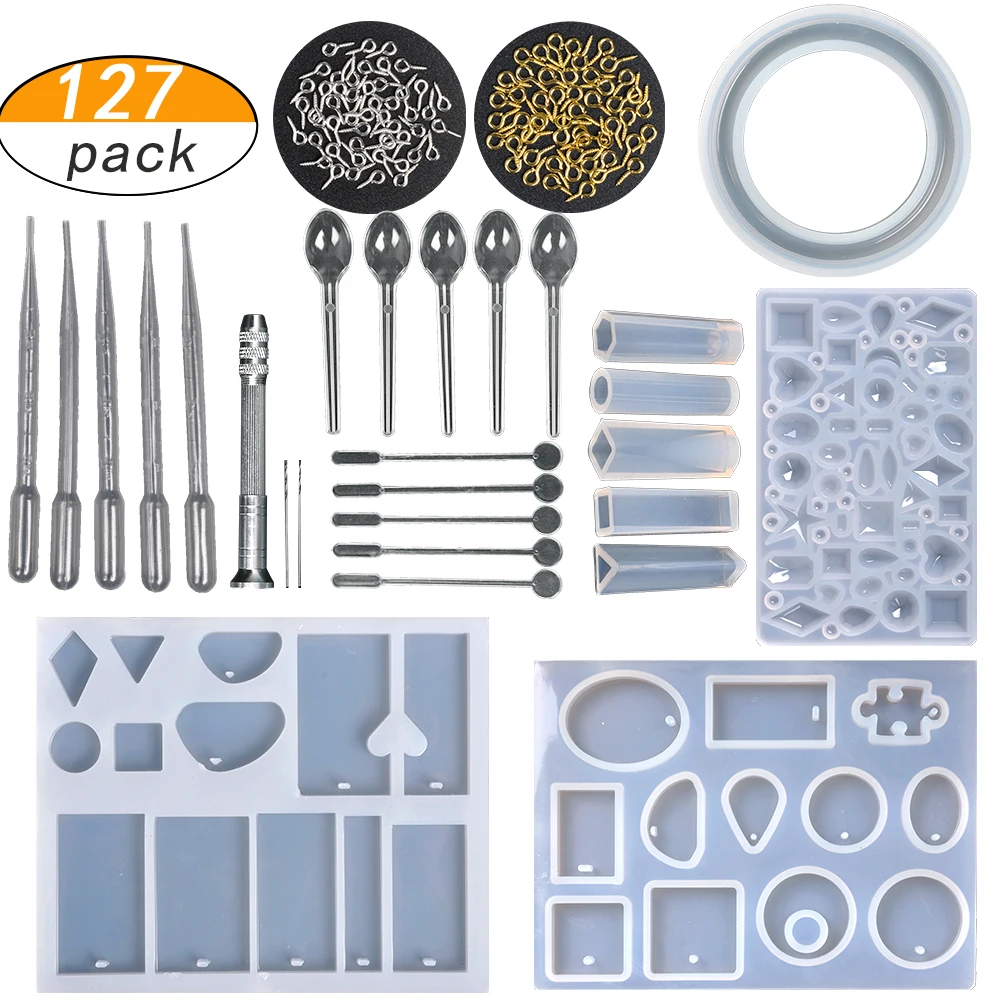 Necklace Pendant Silicone Mold Resin Molds for Diy Jewelry Making Handmade Crystal Jewelry Casting Molds Tools Epoxy Resin Set
Necklace Pendant Silicone Mold Resin Molds for Diy Jewelry Making Handmade Crystal Jewelry Casting Molds Tools Epoxy Resin Set