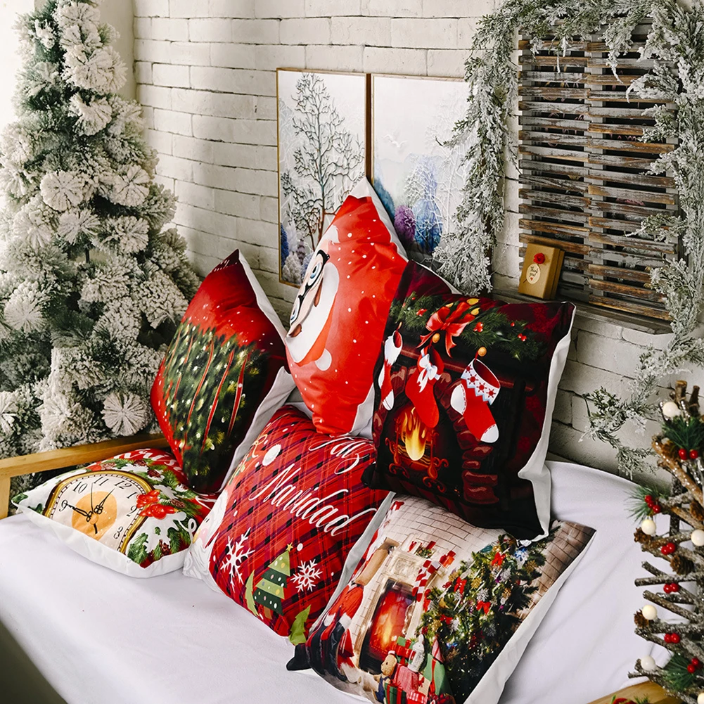 Stylish Festival Pillow Case Santa Claus Xmas Elk Ornaments Bedding Pillowcase New Year Home Hotel Bedroom Decoration
Stylish Festival Pillow Case Santa Claus Xmas Elk Ornaments Bedding Pillowcase New Year Home Hotel Bedroom Decoration