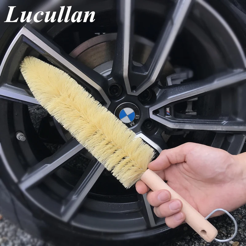 Lucullan Slender Car Rim Wheel Spoke Engine Brushes Bendable For Scrubbing Deep Inside Rims Barrels and Narrow Areas
Lucullan Slender Car Rim Wheel Spoke Engine Brushes Bendable For Scrubbing Deep Inside Rims Barrels and Narrow Areas