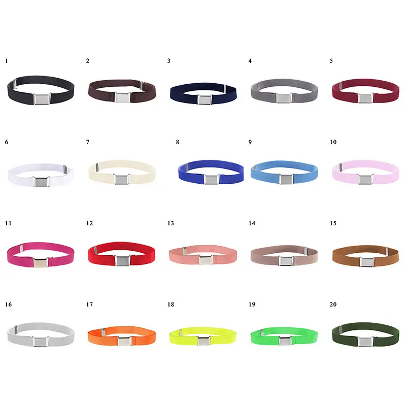 Kids Belt Handmade Canvas Waistband Children Pure Color All-match Soft Stretch Waist Belt Elastic Adjustable Easy Buckles
Kids Belt Handmade Canvas Waistband Children Pure Color All-match Soft Stretch Waist Belt Elastic Adjustable Easy Buckles
