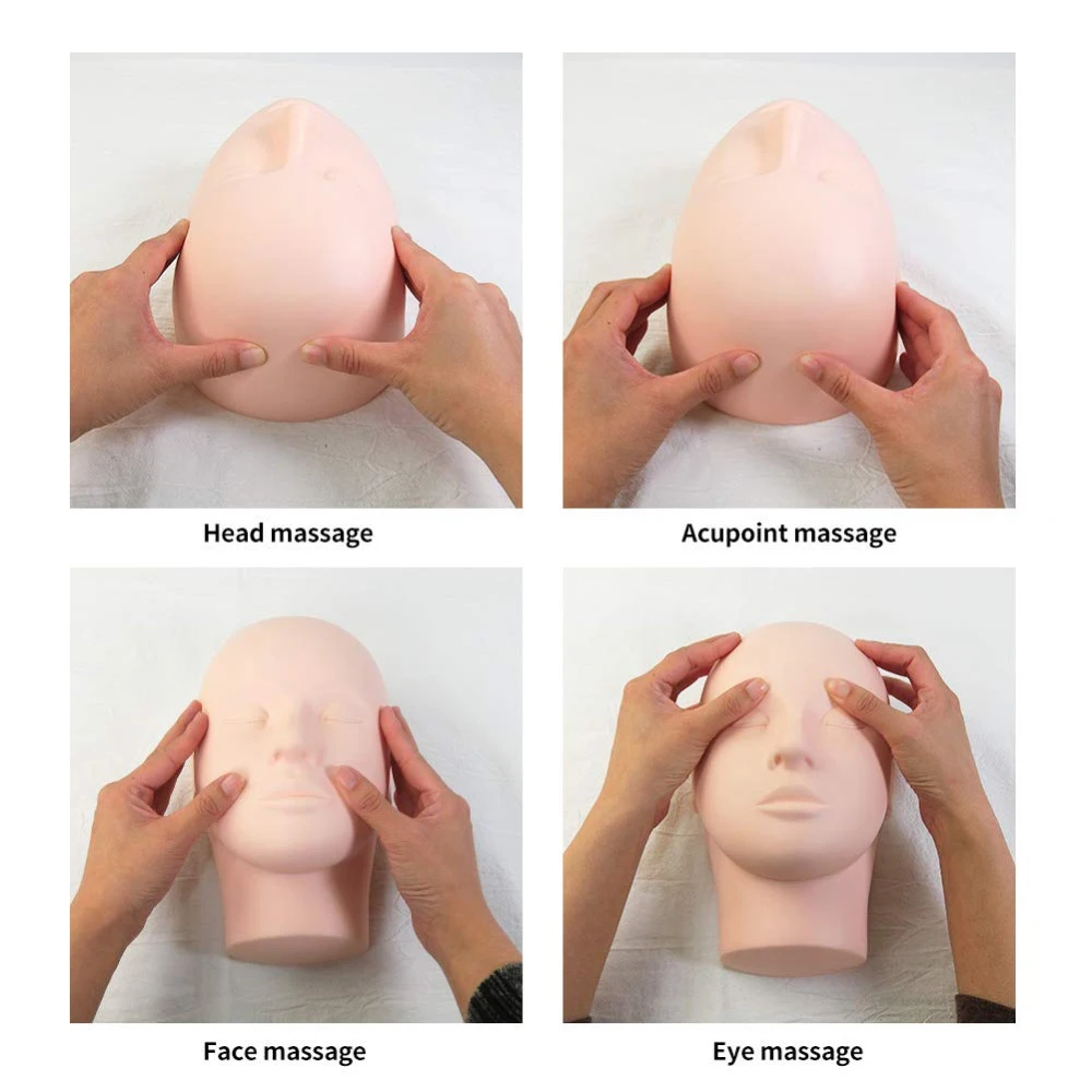 Silicone Training Head Eyelash Extension Practice Model Dummy For Lash Building Eye Facial Beauty Makeup Beginner Learn Tools
Silicone Training Head Eyelash Extension Practice Model Dummy For Lash Building Eye Facial Beauty Makeup Beginner Learn Tools