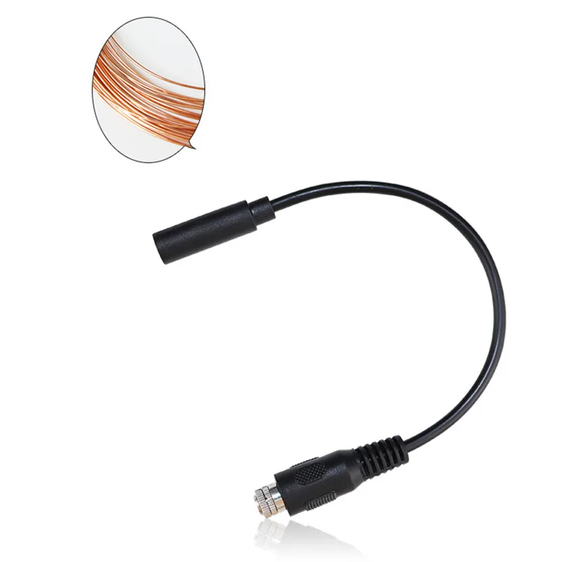 23cm 3.5mm Stereo Female to Screw Female Audio Aux Extension Cable Power Line For Headphone
23cm 3.5mm Stereo Female to Screw Female Audio Aux Extension Cable Power Line For Headphone