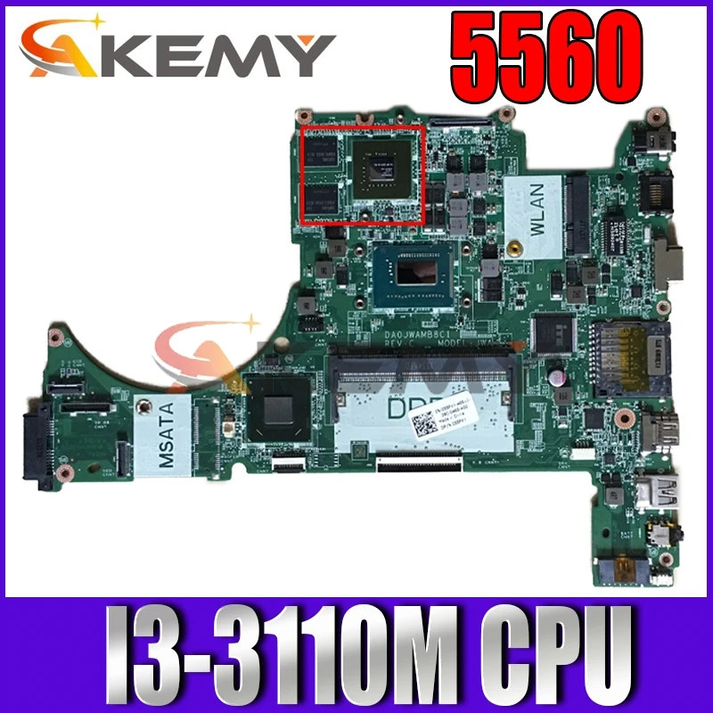 CN-0HVGDC HVGDC FOR DELL VOSTRO 5560 laptop motherboard DA0JWAMB8C1 REV:C MODEL:JWA I3-3110M mainboard
CN-0HVGDC HVGDC FOR DELL VOSTRO 5560 laptop motherboard DA0JWAMB8C1 REV:C MODEL:JWA I3-3110M mainboard