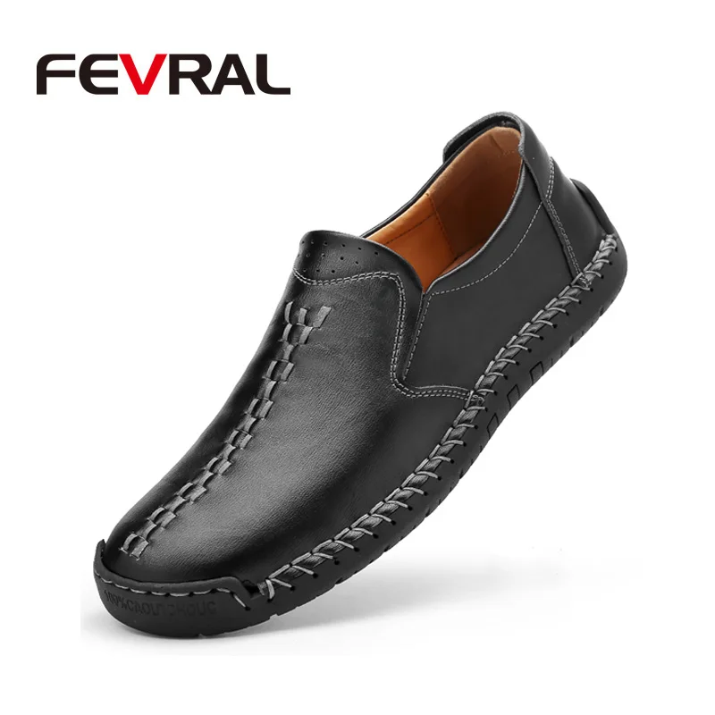 FEVRAL Classic Men Casual Shoes Loafers Men Shoes Hight Quality Genuine Leather Shoes Men Flats Hot Sale Soft Moccasins Shoes
FEVRAL Classic Men Casual Shoes Loafers Men Shoes Hight Quality Genuine Leather Shoes Men Flats Hot Sale Soft Moccasins Shoes