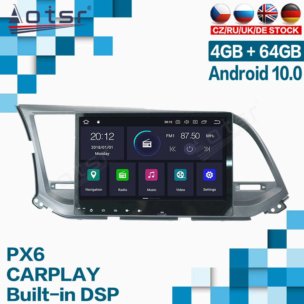Android Radio Audio For Hyundai Elantra 2015 2016 2017 2018 Car Multimedia Player GPS Navigation Touch Screen Carplay Auto Unit
Android Radio Audio For Hyundai Elantra 2015 2016 2017 2018 Car Multimedia Player GPS Navigation Touch Screen Carplay Auto Unit