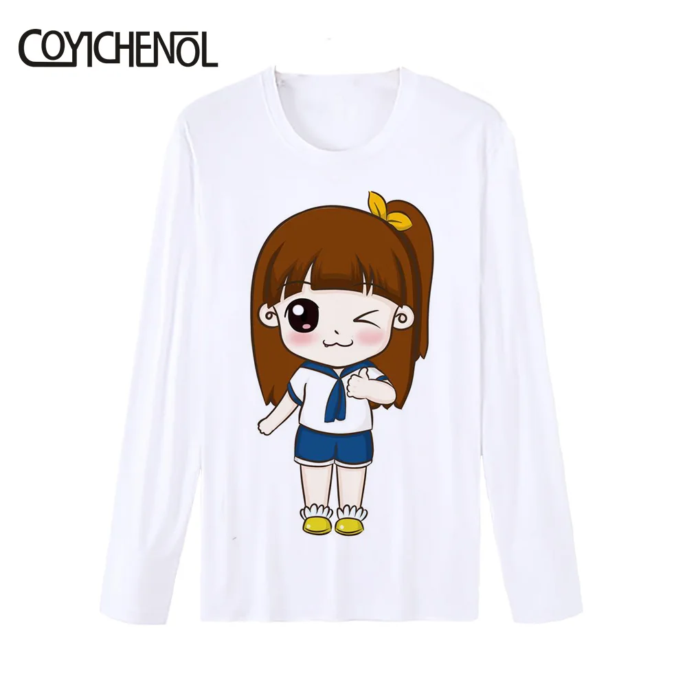 cartoon cute girl tshirt men kawaii winter tshirt 3XL long sleeves modal oversized O-neck customize tshirt homme COYICHENOL 
cartoon cute girl tshirt men kawaii winter tshirt 3XL long sleeves modal oversized O-neck customize tshirt homme COYICHENOL