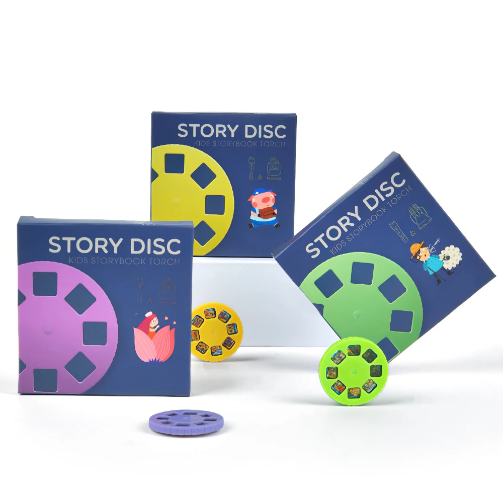 Children Story Projector Kaleidoscope Night Light Up Baby Toys Lamp Kids Learning Educational Toys Luminous Film Disc
Children Story Projector Kaleidoscope Night Light Up Baby Toys Lamp Kids Learning Educational Toys Luminous Film Disc